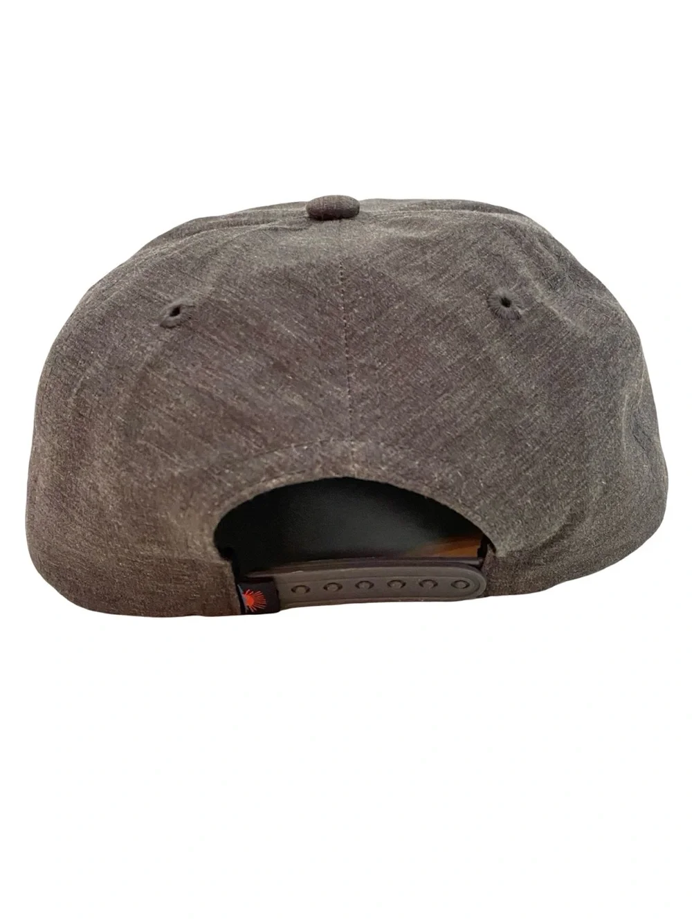 Faherty All Day Corded Hat Unisex One Size Adjustable Charcoal Grey Vintage Logo